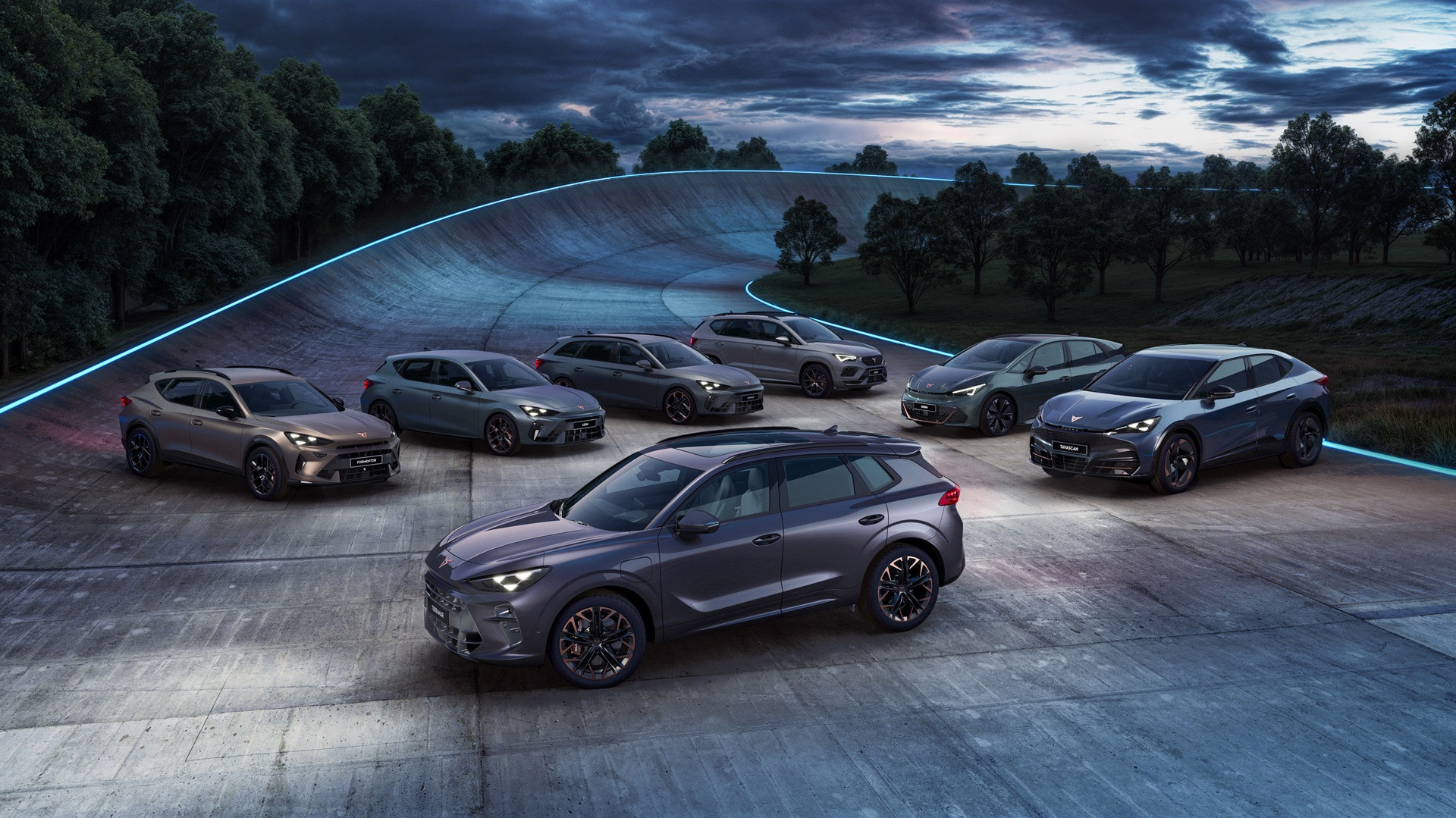 CUPRA one million produced models range