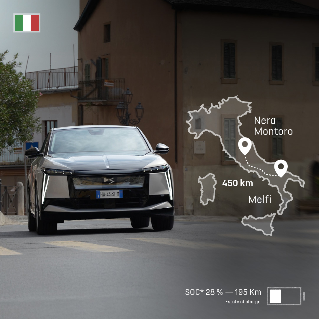 DS No8: To γαλλικό ηλεκτρικό έκανε πάνω από 500 χιλιόμετρα στον αυτοκινητόδρομο χωρίς φόρτιση - motorone.gr