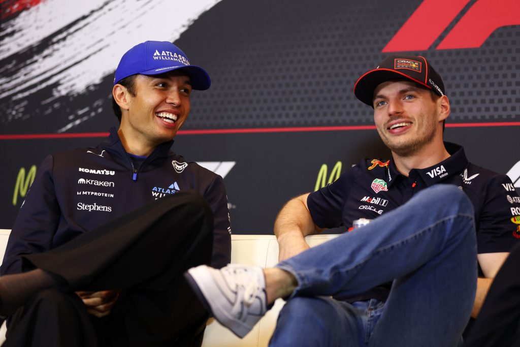 Alex Albon & Max Verstappen