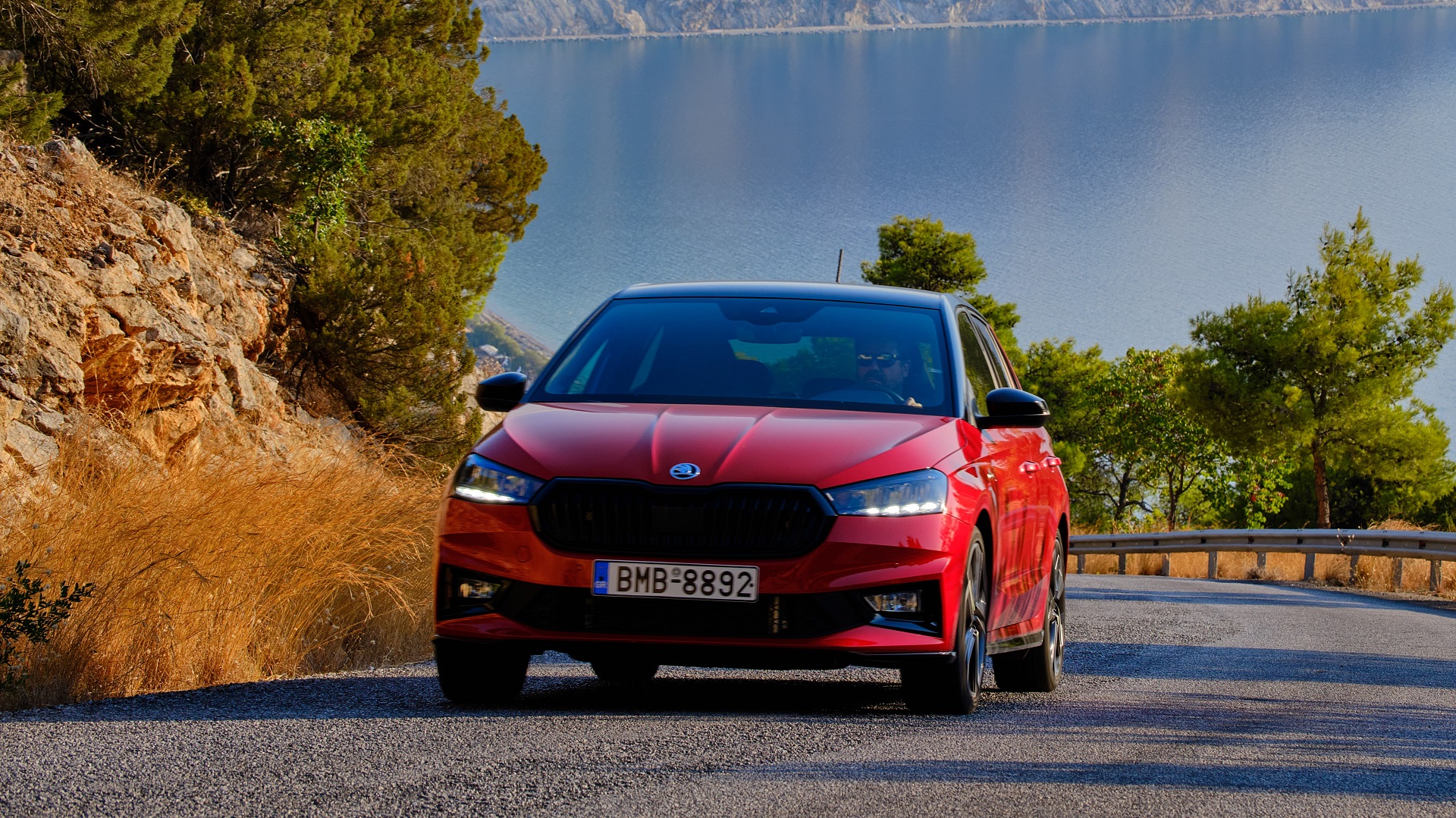 Skoda Fabia Monte Carlo 2025 red GR (11) Skoda Fabia Monte Carlo 2025 red GR (11)