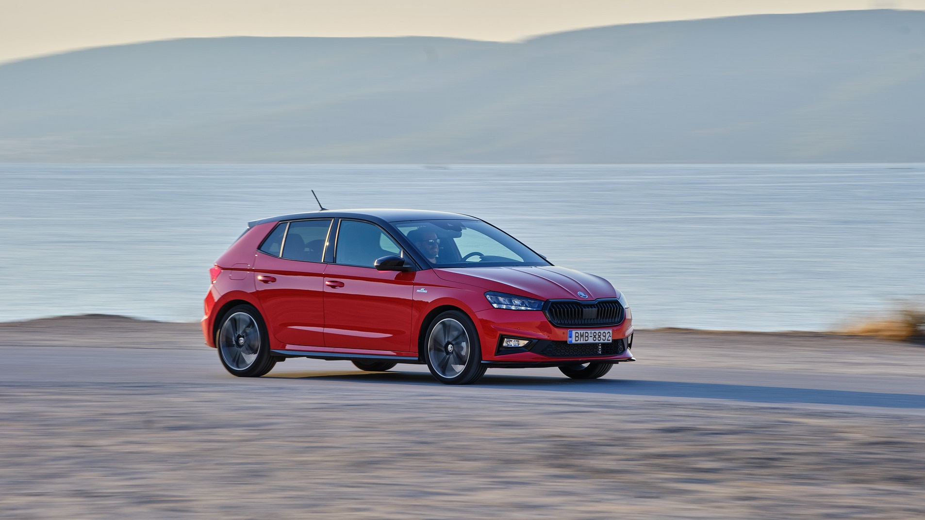 Skoda Fabia Monte Carlo 2025 red GR (8) Skoda Fabia Monte Carlo 2025 red GR (8)