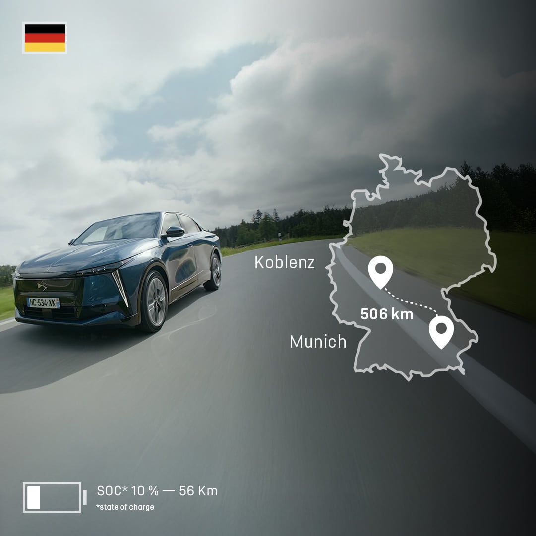 DS N°8: Η ηλεκτρική φινέτσα της Γαλλίας που κάνει 500 χλμ. με μία φόρτιση!