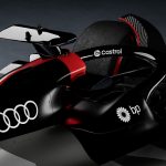 Showcar with Audi F1 launch livery
