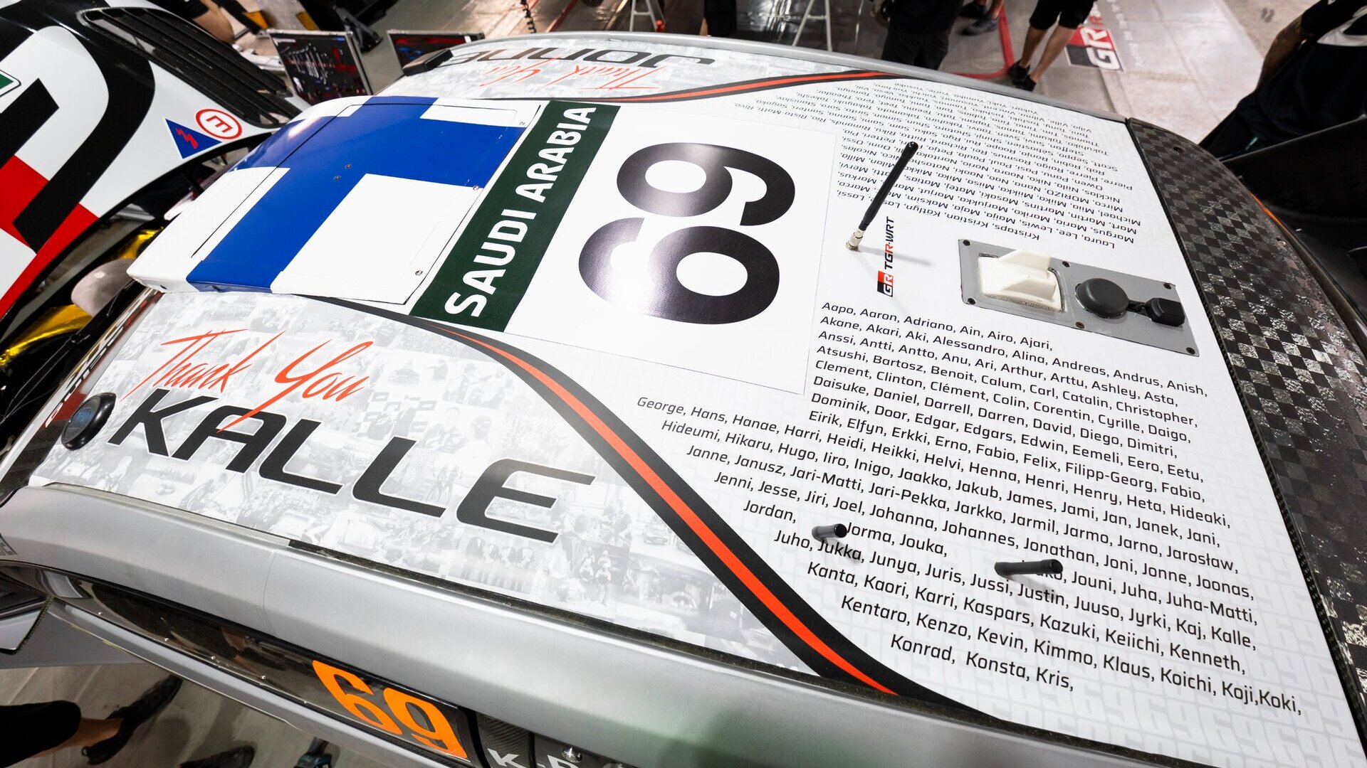 Toyota WRT farewell to Rovanpera Rally Saudi Arabia 2 Toyota WRT farewell to Rovanpera Rally Saudi Arabia 2