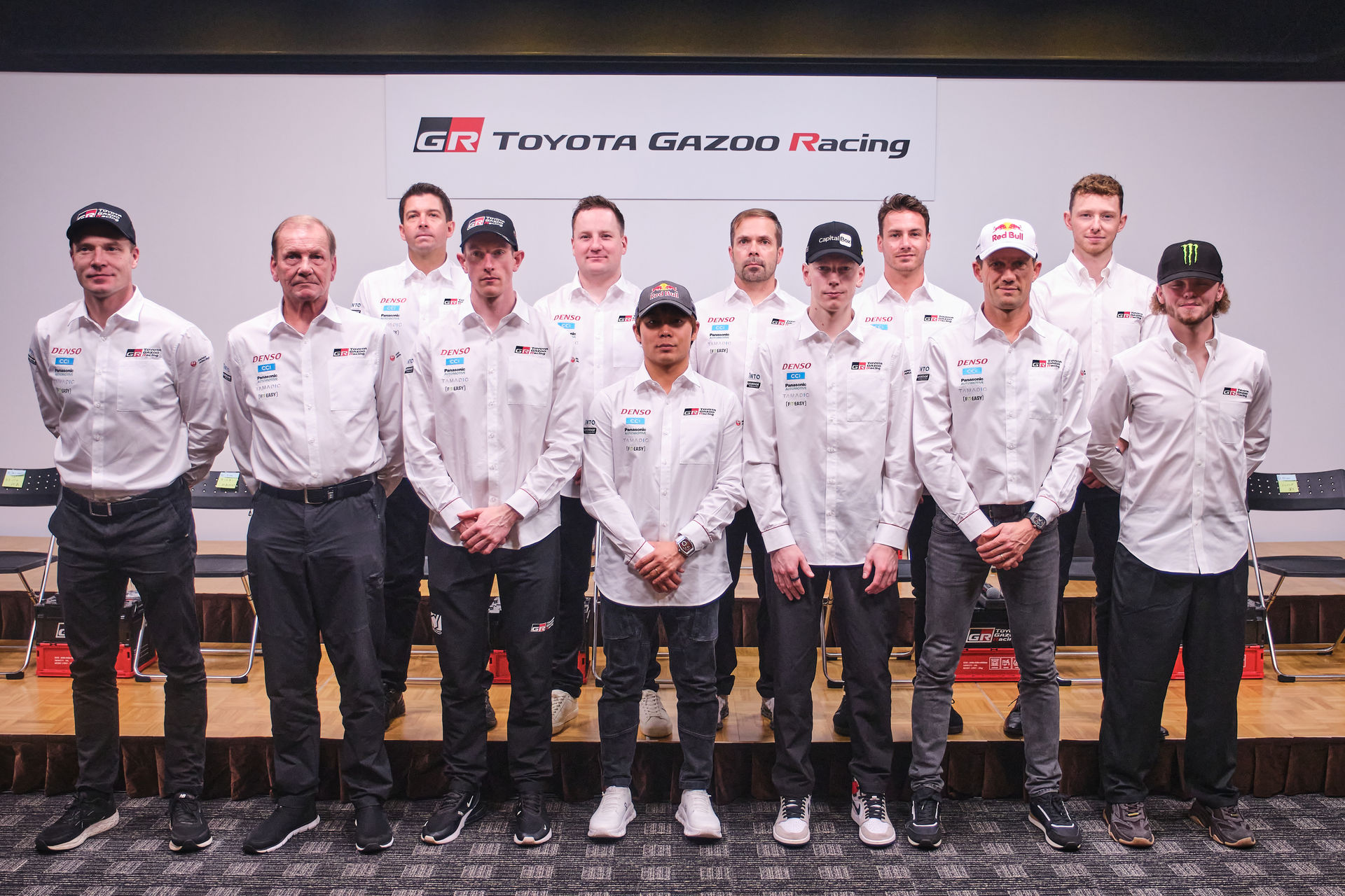 WRC Toyota drivers