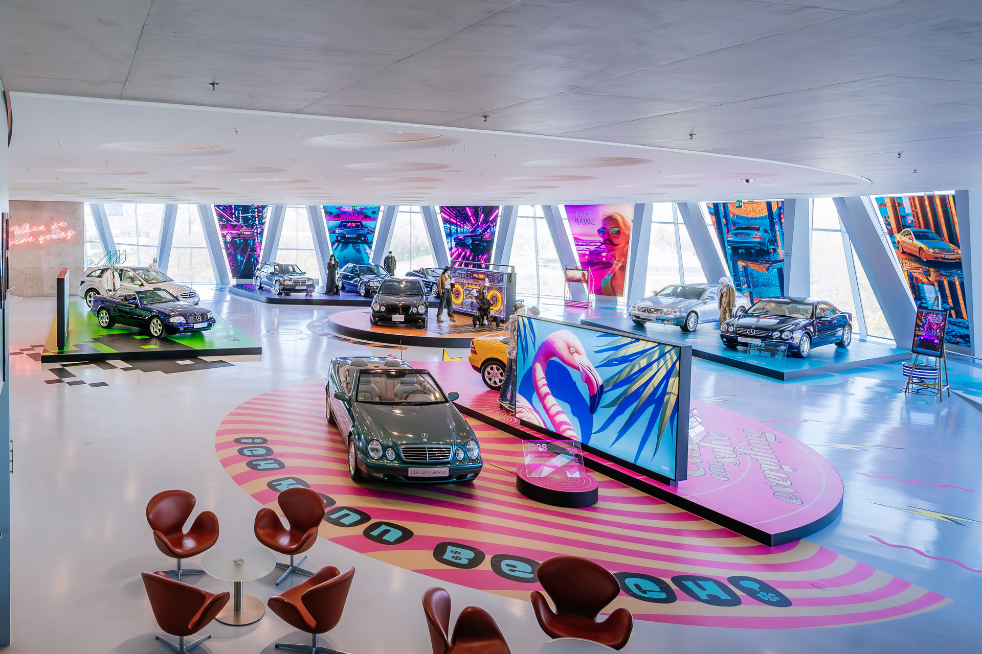 Verlängert: Sonderausstellung „Youngtimer“ im Mercedes Benz Museum Extended: Special “Youngtimer” exhibition at the Mercedes Benz Museum