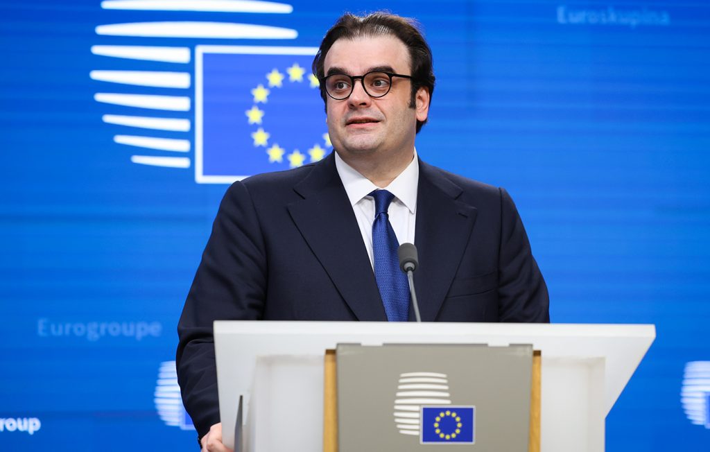 Η πρώτη συνεδρίαση του Eurogroup με πρόεδρο τον Κυριάκο Πιερρακάκη