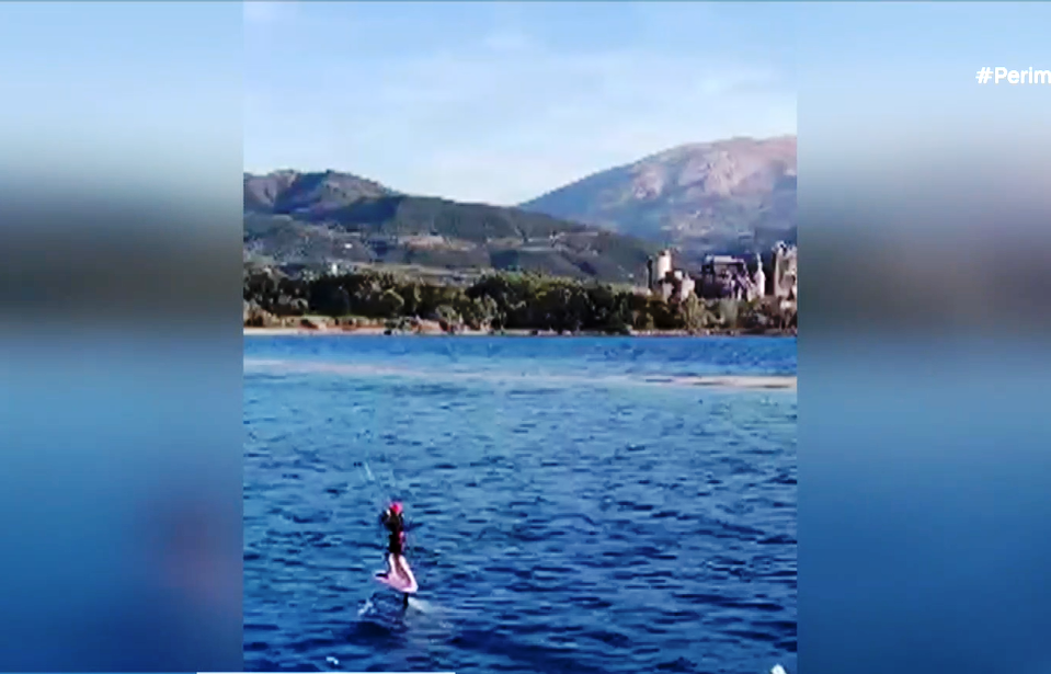 Αθλήτρια στο FORMULA KITE στοχεύει στο ψηλότερο βάθρο