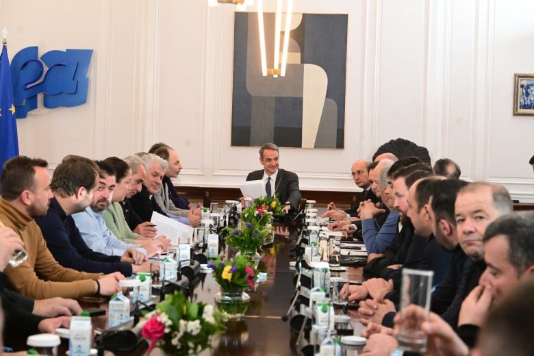 Μητσοτάκης στους αγρότες: Τις εξελίξεις τις διαμορφώνουν οι παρόντες και όχι οι απόντες