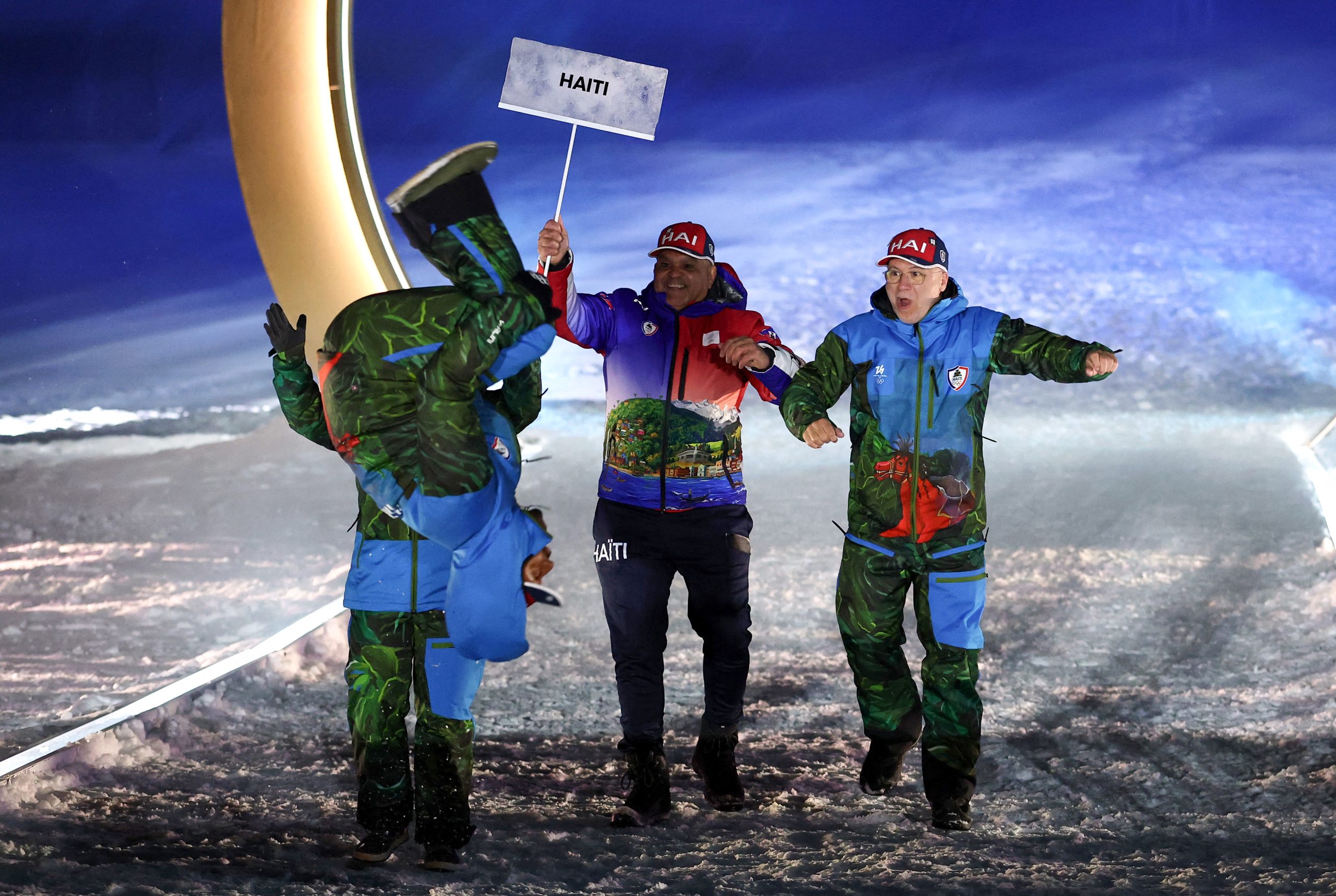 Η Αϊτή λάμπει στο «Μιλάνο-Κορτίνα 2026» με συμβολικό μήνυμα ανθεκτικότητας