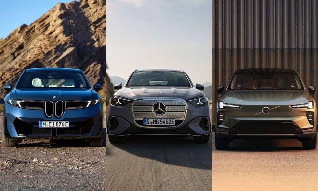 Volvo EX60 vs BMW iX3 vs Mercedes-Benz GLC: Σύνοδος κορυφής!