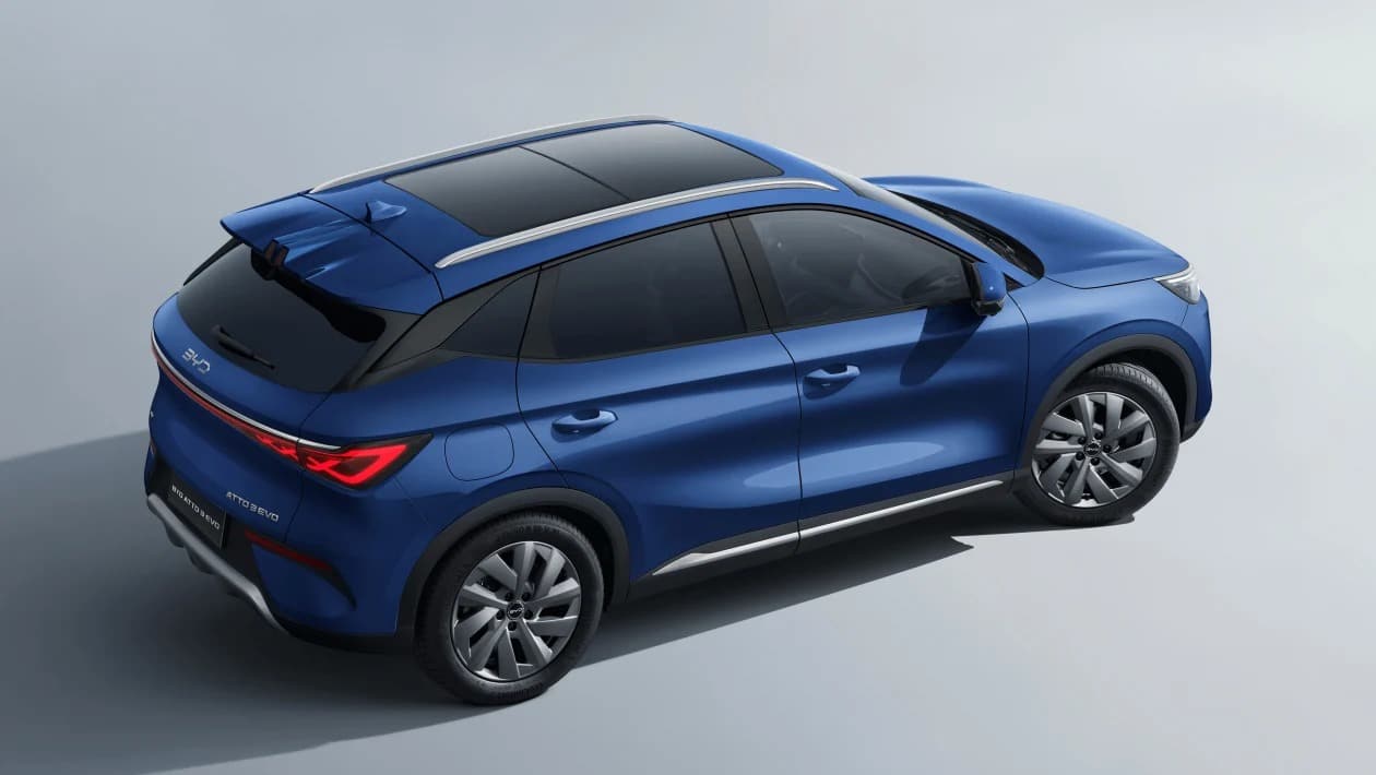 Νέο BYD Atto 3 EVO: 517 km αυτονομία, 442 PS και φόρτιση 220 kW