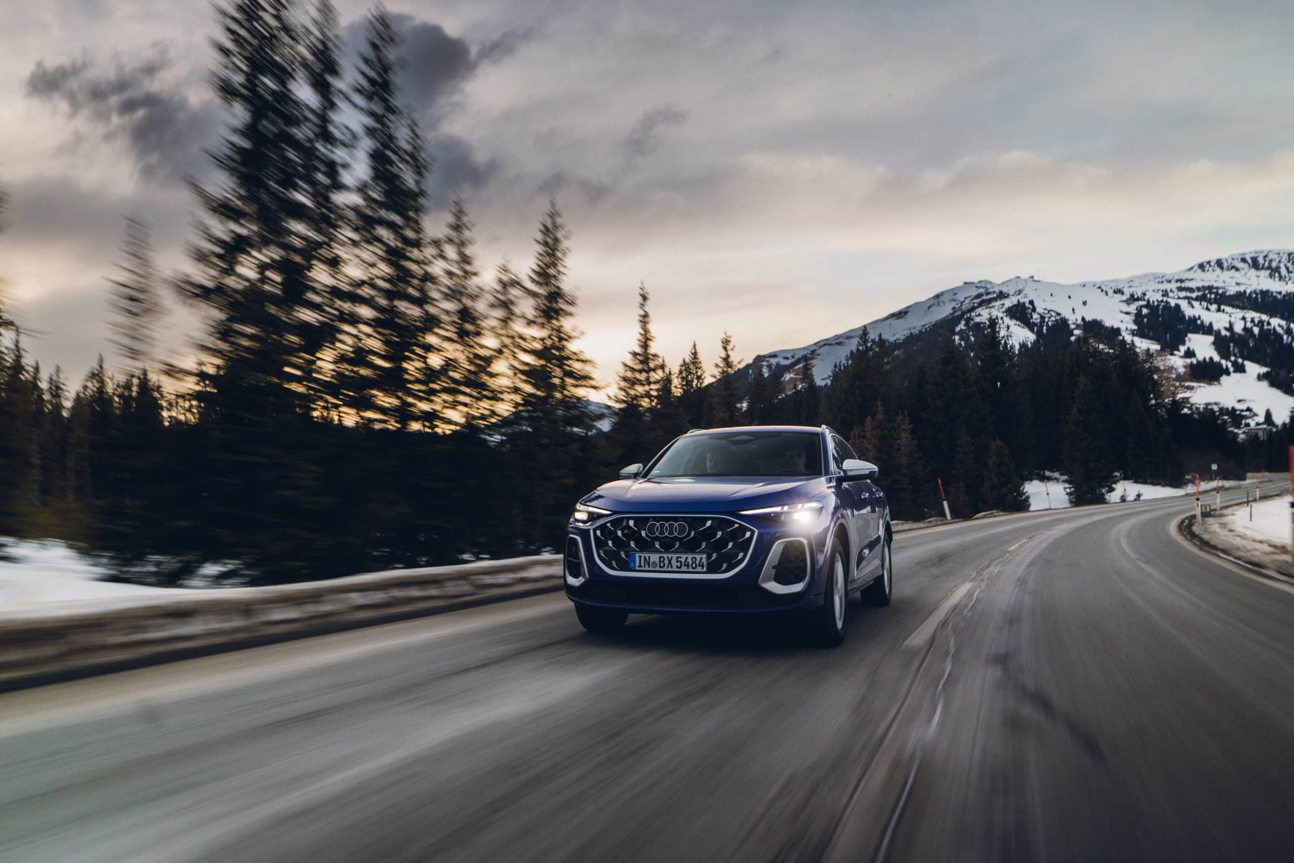 Το Audi Q5 «ανεβαίνει» στις Άλπεις για μια χειμερινή περιπέτεια