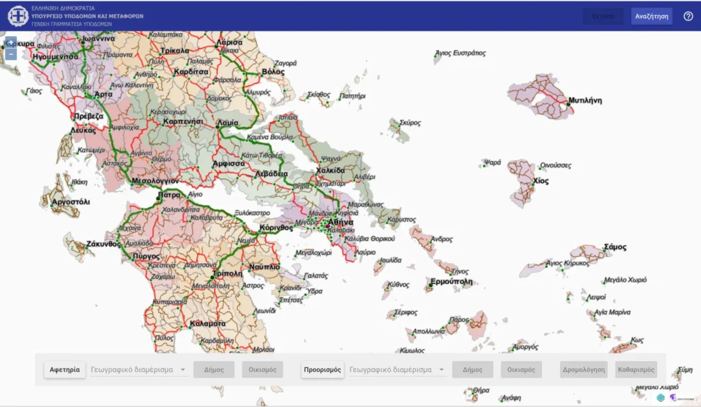 Ξέχνα το Google Maps: Η επίσημη ελληνική εφαρμογή που δείχνει τις πραγματικές αποστάσεις στην Ελλάδα