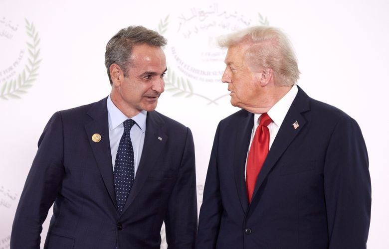 Ο Τραμπ προσκάλεσε τον Μητσοτάκη στο Συμβούλιο της Ειρήνης για τη Γάζα τον Φεβρουάριο