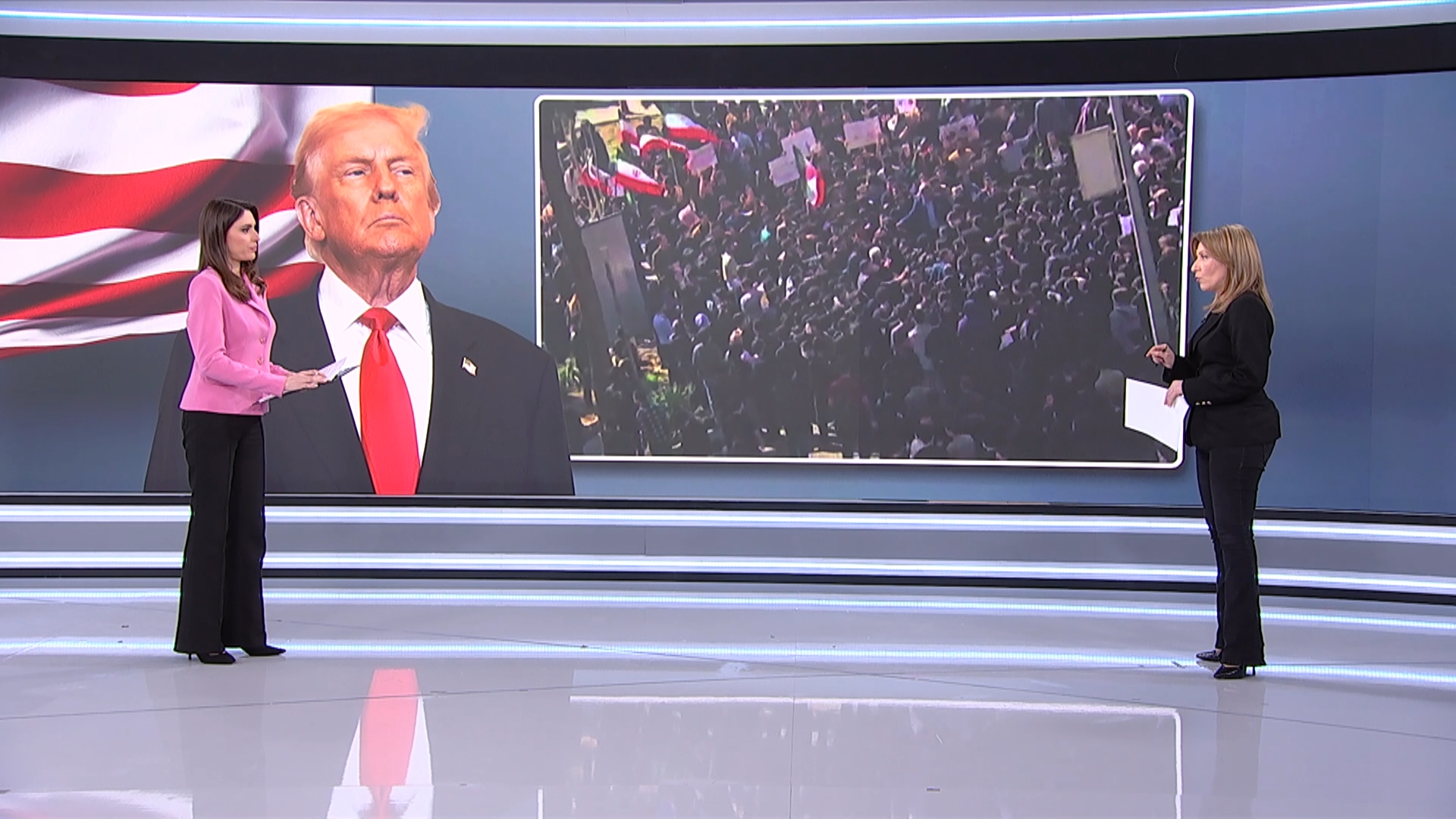 Πιθανός προάγγελος αμερικανικής επίθεσης οι διαδηλώσεις – Από τις απαντήσεις του Ιράν θα κριθεί η απόφαση Τραμπ