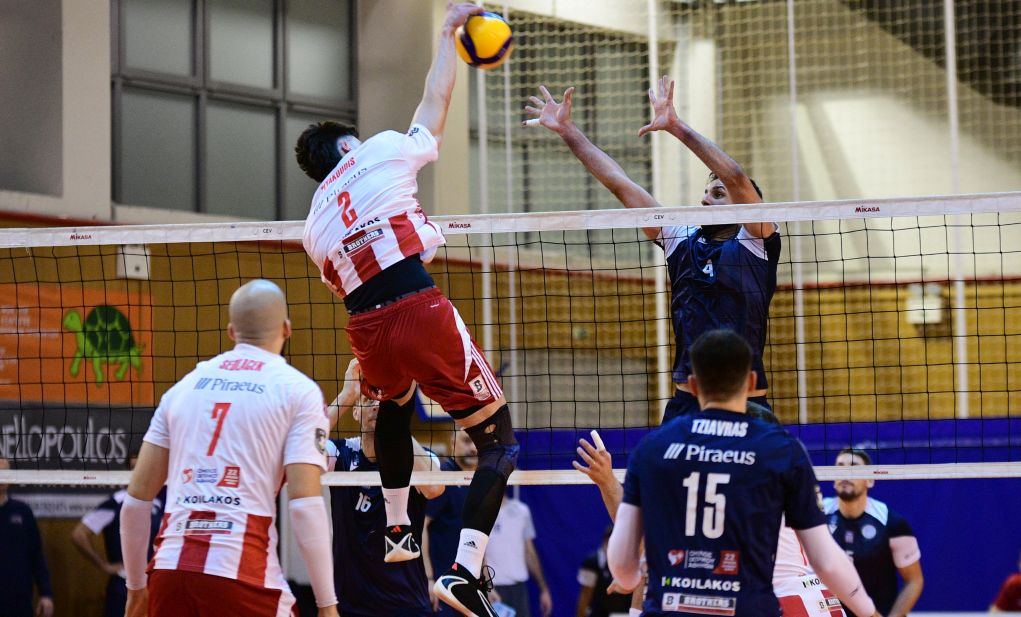 Κύπελλο Βόλεϊ Ανδρών: «Βόμβα» από τον Φλοίσβο που απέκλεισε με 3-1 τον Ολυμπιακό