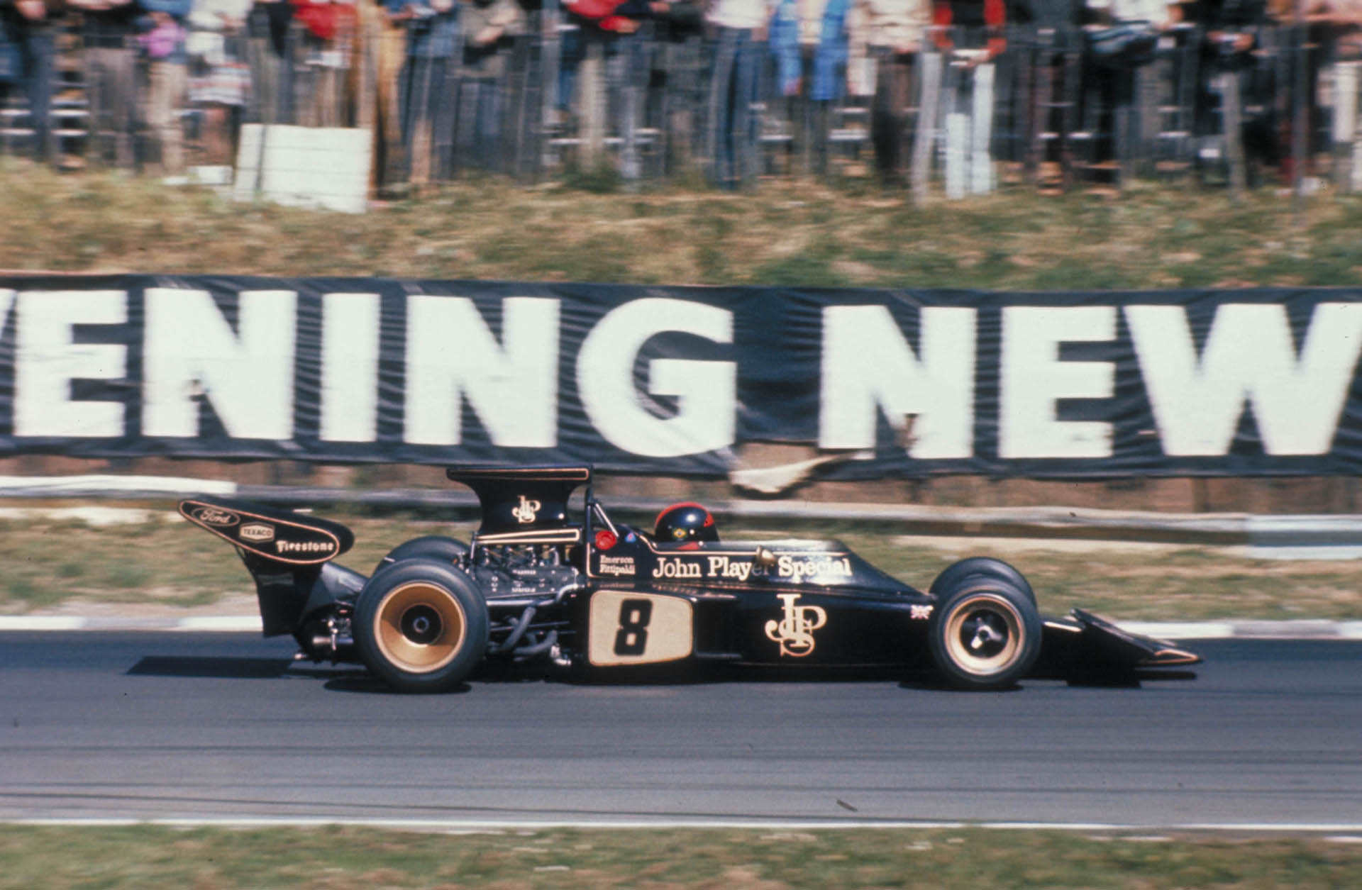 F1 Emerson Fittipaldi (Lotus Ford) 1972 British GP F1 Emerson Fittipaldi (Lotus Ford) 1972 British GP