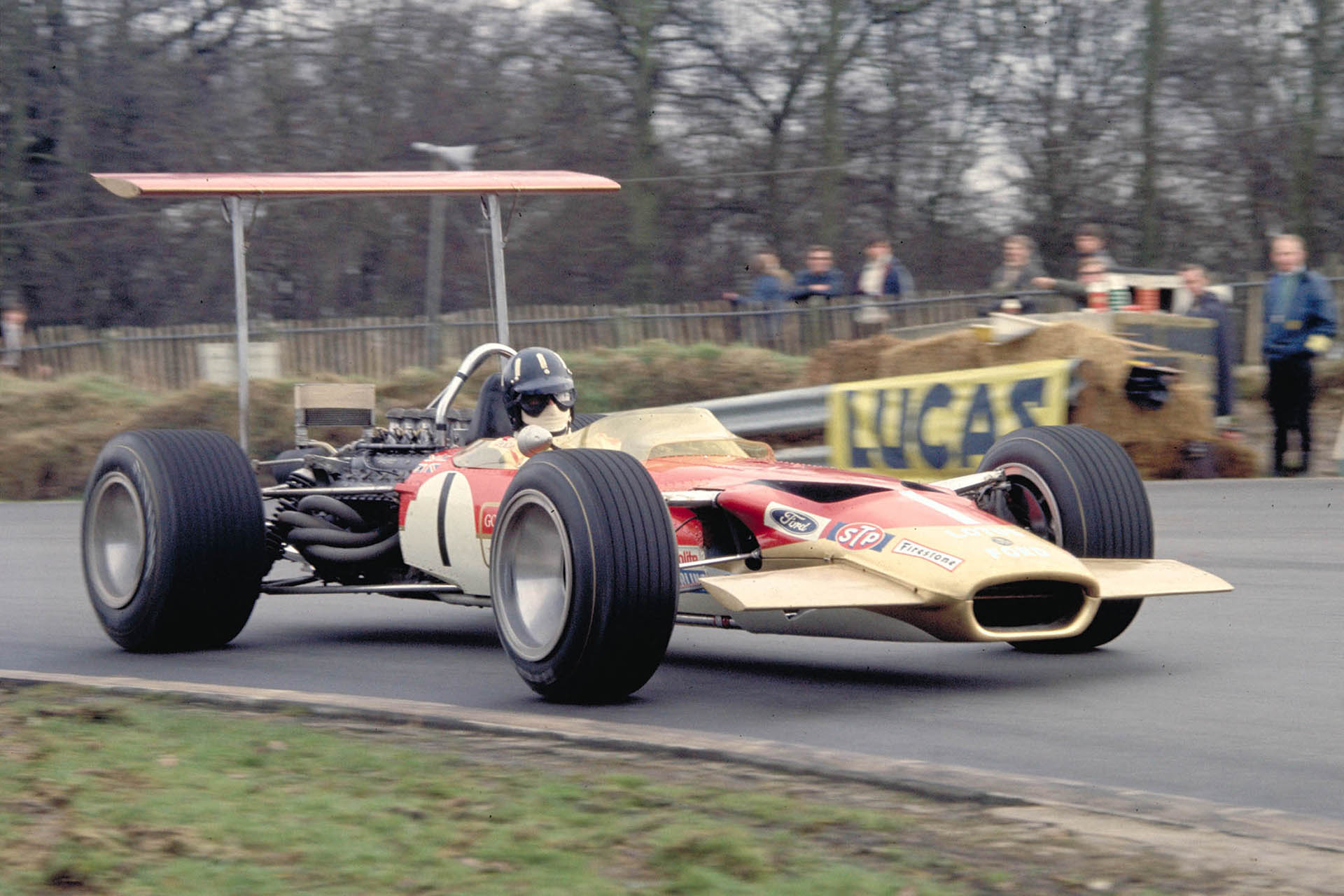 F1 Graham Hill (Lotus Ford) 1968 Brands Hatch F1 Graham Hill (Lotus Ford) 1968 Brands Hatch