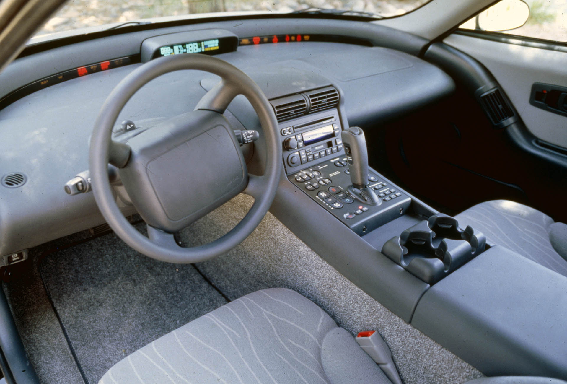 GM EV1 interior GM EV1 interior
