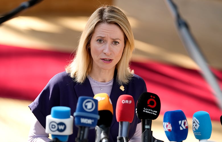 Η Κάγια Κάλας καταγγέλλει «παραβίαση της θρησκευτικής ελευθερίας» μετά την απαγόρευση πρόσβασης στον Πανάγιο Τάφο