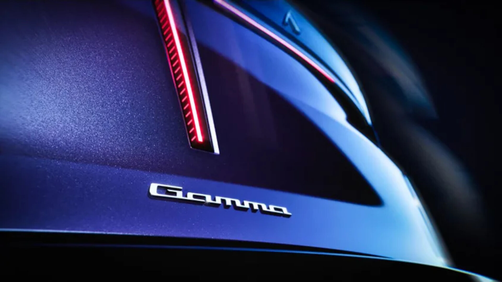 Lancia Gamma teaser
