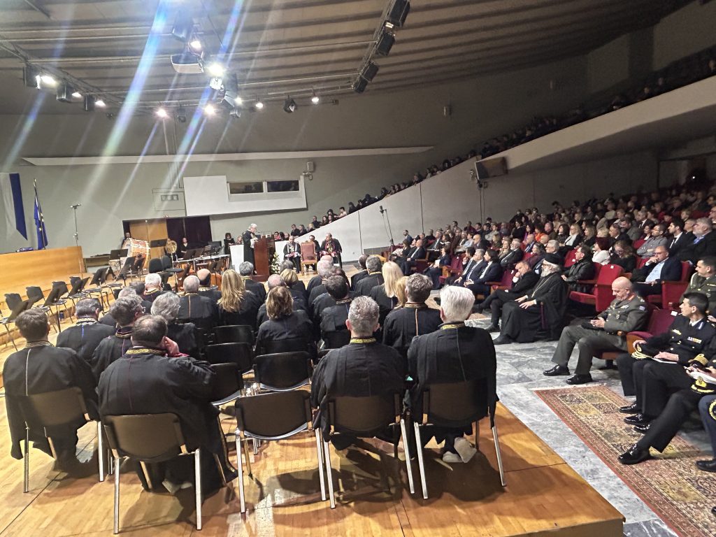 Θεσσαλονίκη: Εορτασμός της εθνικής Επετείου της 25ης Μαρτίου στο ΑΠΘ