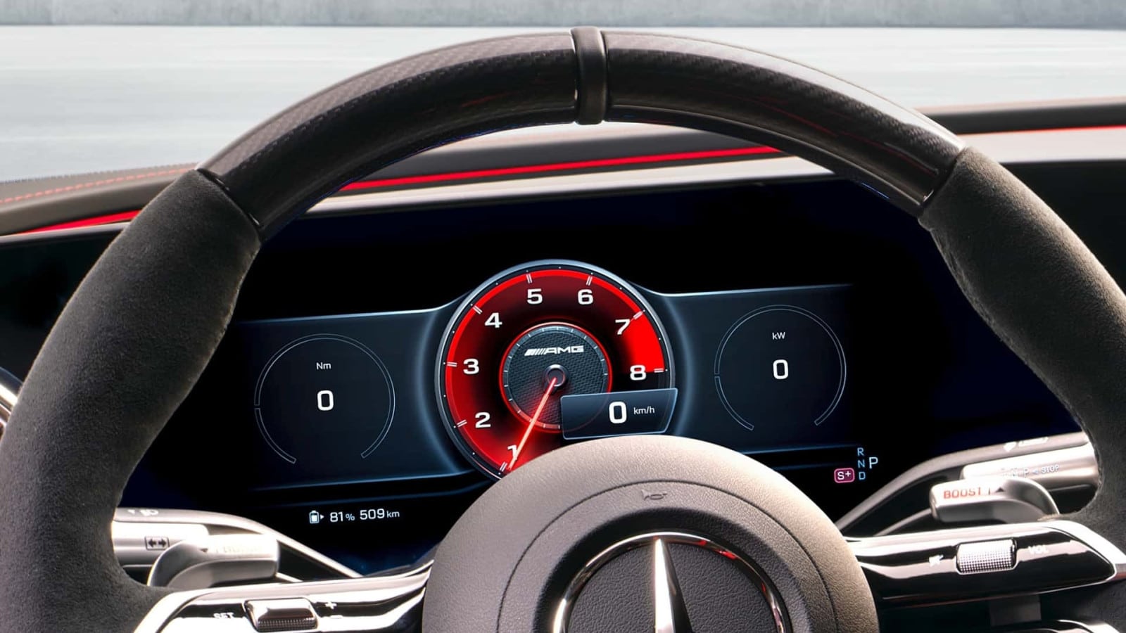 Η Mercedes-AMG αποκαλύπτει το εσωτερικό της 4-θυρης ηλεκτρικής GT Coupe