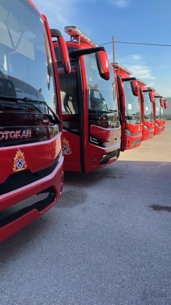 Τουρκικά οχήματα OTOKAR του Ομίλου KOC παραλαμβάνει το Πυροσβεστικό Σώμα - motorone.gr