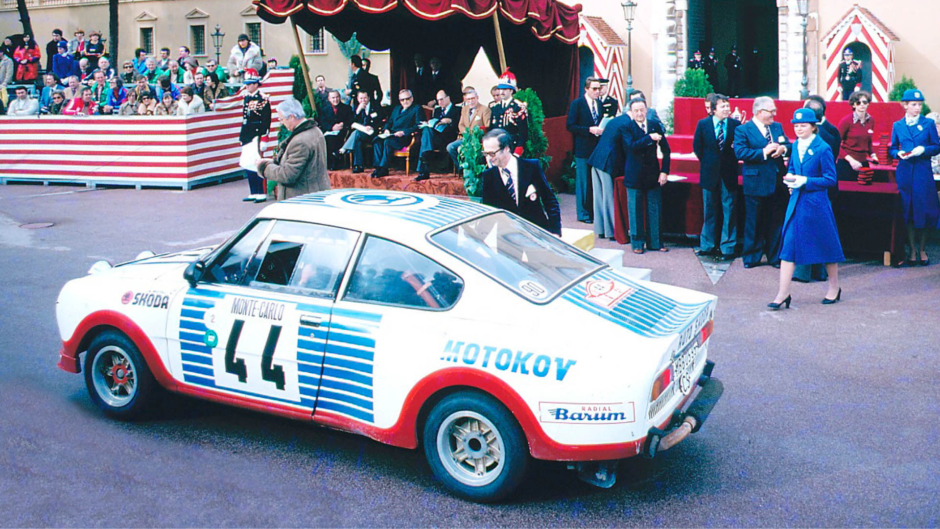 skoda 130 rs rally monte carlo 1977