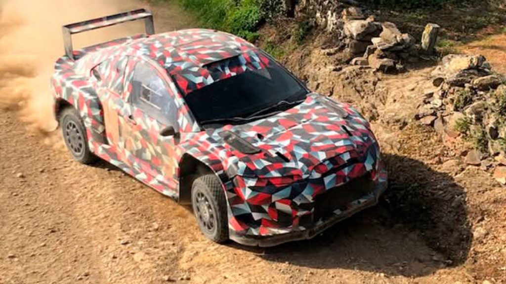 WRC: Πρώτες εικόνες του νέου πρωτοτύπου της Toyota με εντελώς διαφορετικό αμάξωμα