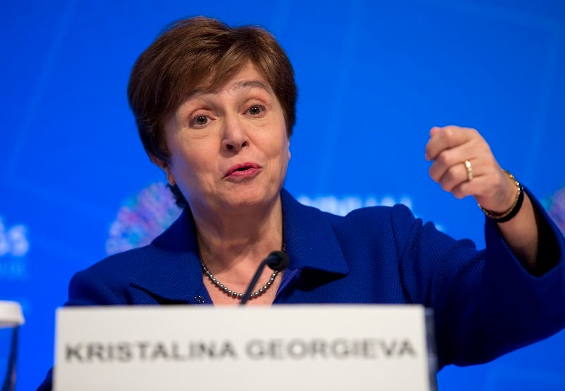 Η παγκόσμια οικονομία «τίθεται εκ νέου σε δοκιμασία» εξαιτίας του πολέμου στη Μέση Ανατολή, λέει η επικεφαλής του ΔΝΤ