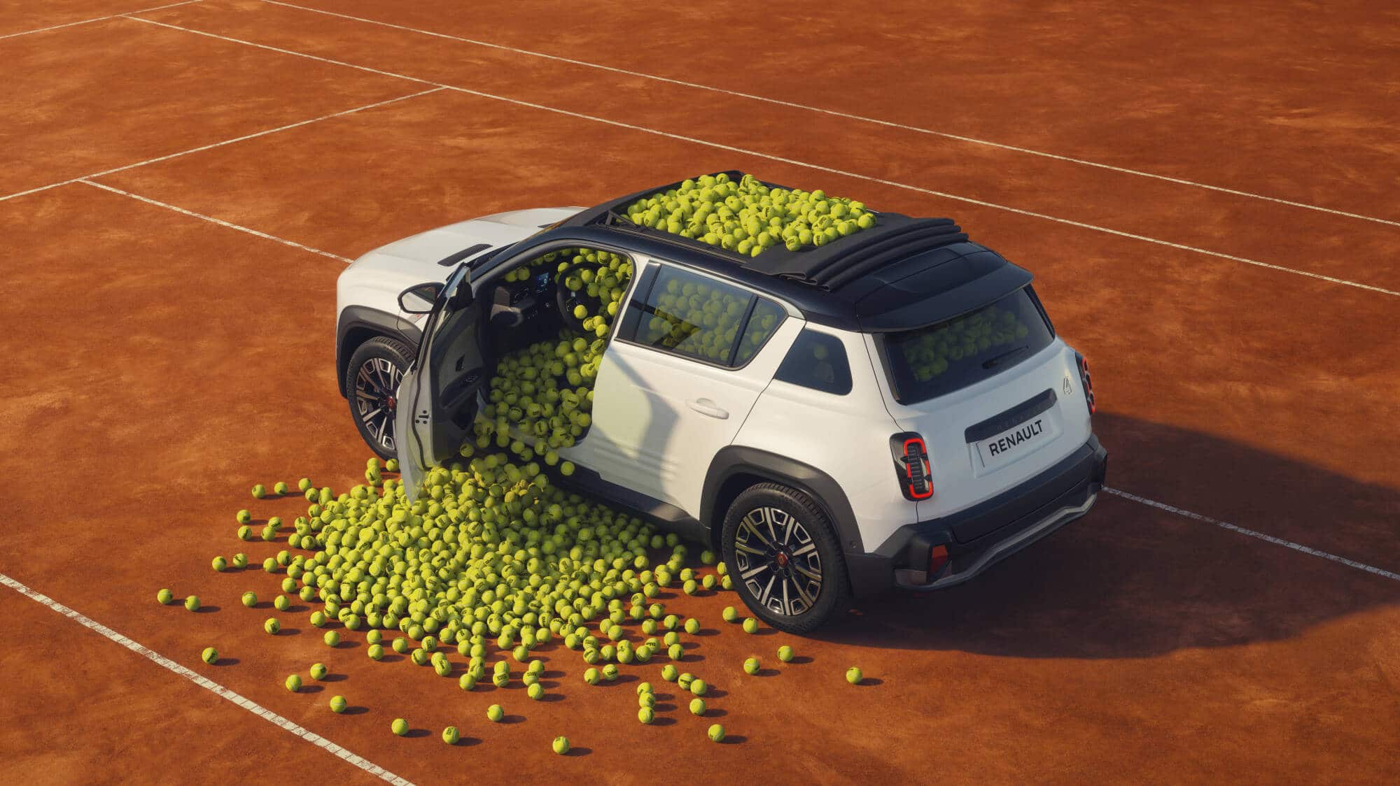 Πρεμιέρα για το Renault 4 Roland Garros E Tech electric