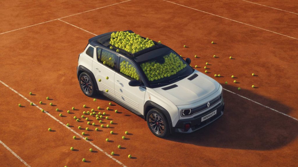 Πρεμιέρα για το Renault 4 Roland Garros E Tech electric