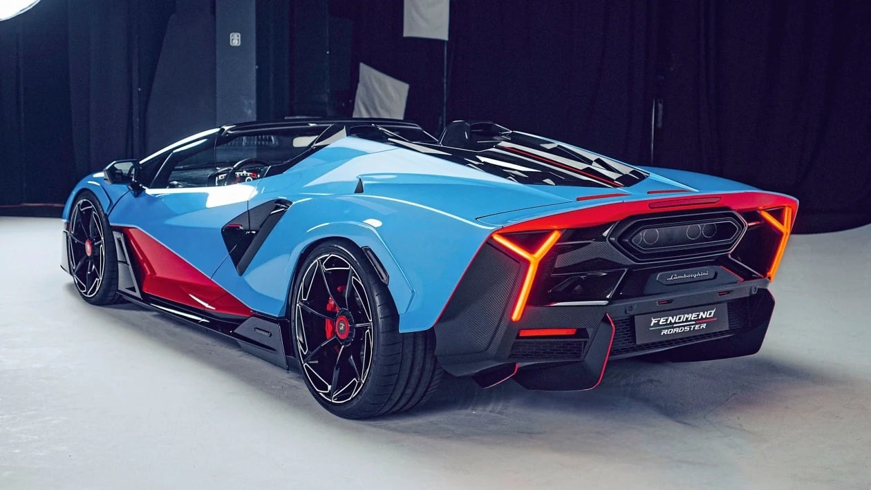 Lamborghini Fenomeno: Ένα ακραίο υβριδικό Roadster με 1.035 PS και τελική 340+