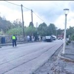 Αυτοκίνητο προσέκρουσε σε κολώνα και ανατράπηκε στη Ρόδο
