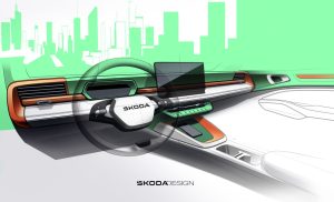 Skoda Epiq: Δείτε το εσωτερικό του πριν την πρεμιέρα του στις 19 Μαΐου
